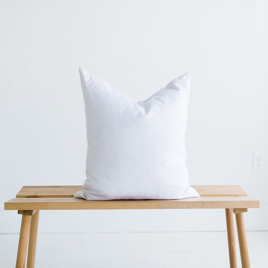 Premium Faux Down Pillow Insert 22" Handmade throw pillows and blankets