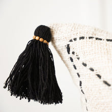 Load image into Gallery viewer, throw pillow with tassels