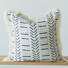 Load image into Gallery viewer, boho throw pillows on bed