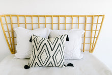 Load image into Gallery viewer, boho throw pillows on bed