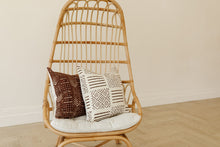 Load image into Gallery viewer, throw pillows on wicker chair