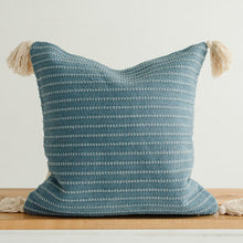 Load image into Gallery viewer, blue throw pillow covers for couch