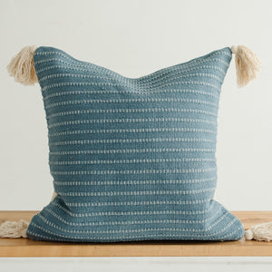 blue throw pillow covers for couch