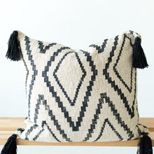 Load image into Gallery viewer, boho throw pillows tassels