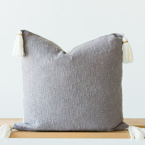 grey throw pillows 