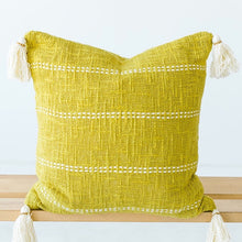 Load image into Gallery viewer, yellow throw pillows for couch