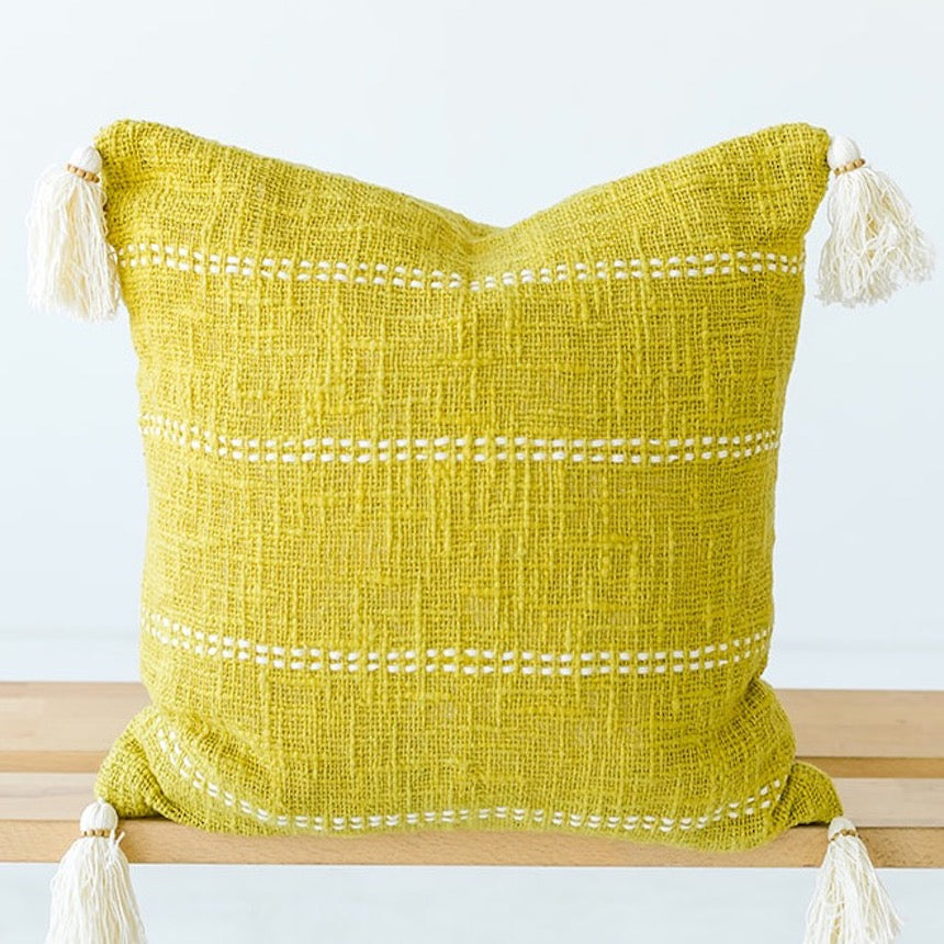 yellow throw pillows for couch